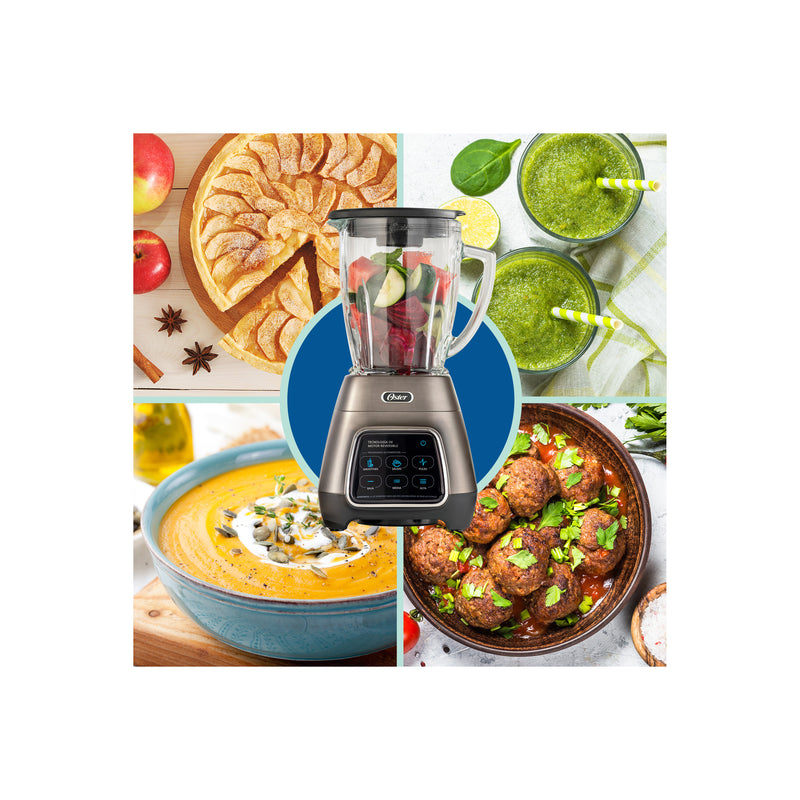 Licuadora Oster® con Tecnología Reversible y Pantalla Táctil, 3 Velocidades y 2 Programas automáticos BLSTPYG1312XBG-7