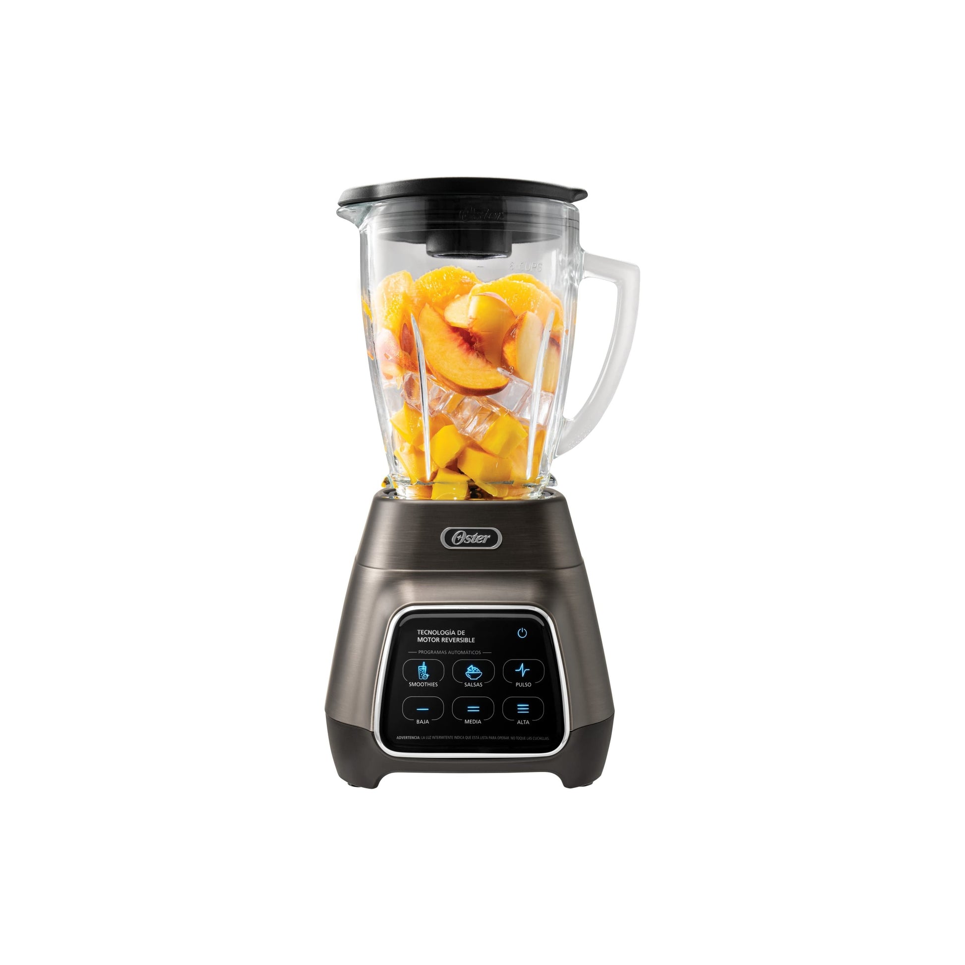 Licuadora Oster® con Tecnología Reversible y Pantalla Táctil, 3 Velocidades y 2 Programas automáticos BLSTPYG1312XBG-4