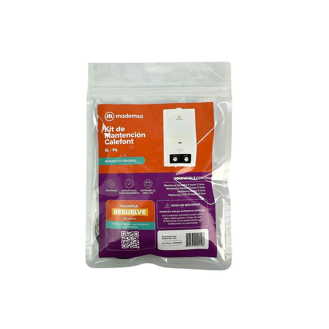 Kit Mantención Para Calefont Mademsa Vitality 5-11 Litros Original-2
