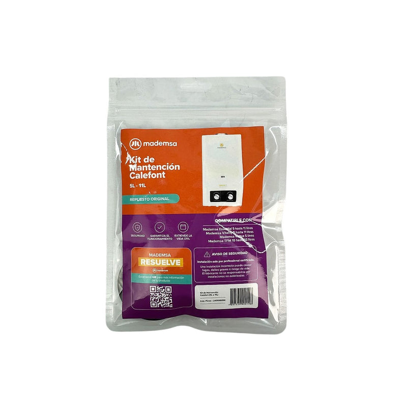 Kit Mantención Para Calefont Mademsa Vitality 5-11 Litros Original-2