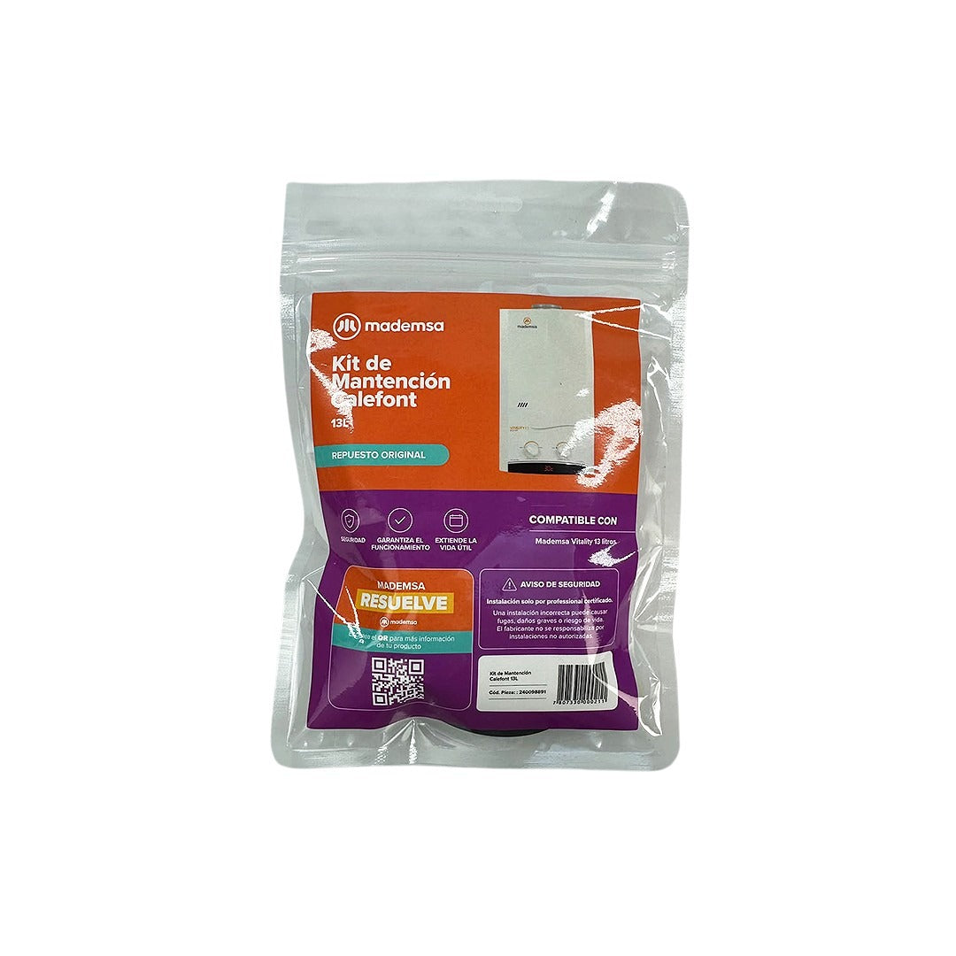 Kit Mantención Para Calefont Mademsa Vitality 13 Litros Original-2